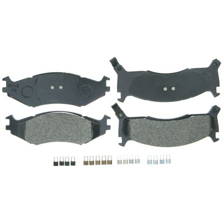 Wagner Brakes Semi-Met Disc Pad Set, Zx521 ZX521